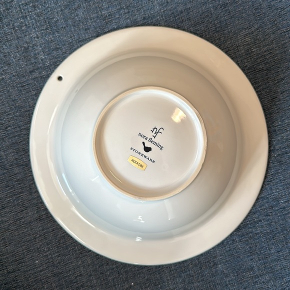 RETIRED PEARL DOT Nora Fleming Baby Bowl with Pumpkin Spice Mini - Picture 2 of 13